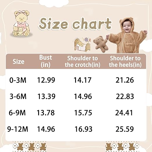 Custom Embroidered Baby Bear Onesie Fleece